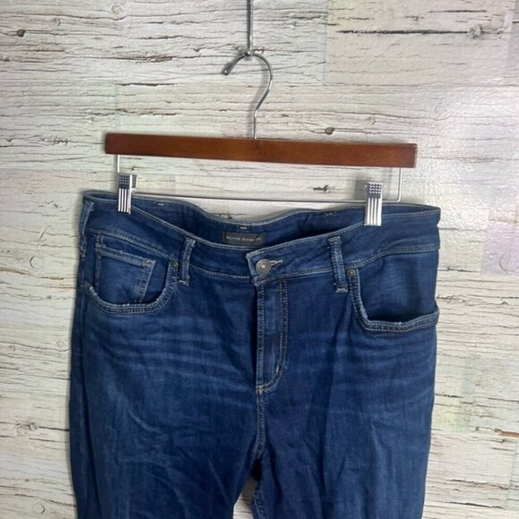 Silver Jeans Avery Skinny Size 36 jeans blue - Picture 3 of 9